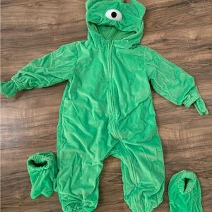 Green Monster Kids One Piece Costume